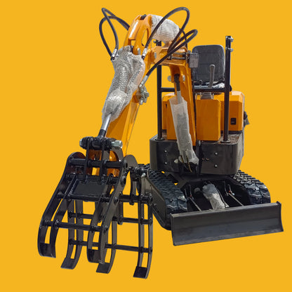 Grabber Grapple Attachment for 1 ton -1.5tons Mini Excavator Small Digger USA Stock Shipping