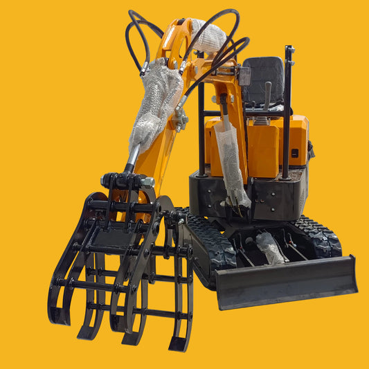 Grabber Grapple Attachment for 1 ton -1.5tons Mini Excavator Small Digger USA Stock Shipping