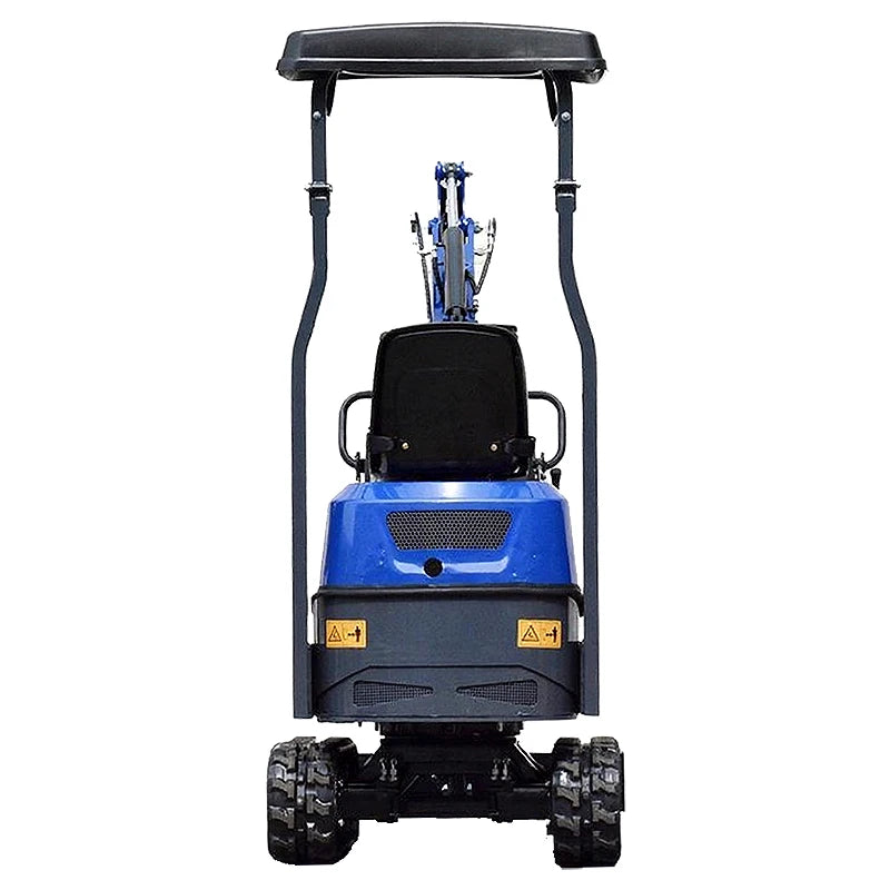 Mini Excavator 1 Ton – EPA Certified Small Digger, 13.5HP Farm & Home Use Crawler Excavator for Trenching & Dredging