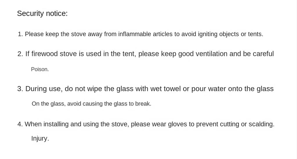 Alloy Folding Firewood Stove Hiking Camping Heating Stove (Titanium )