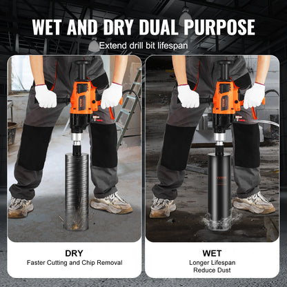 Handheld Diamond Core Drill Machine – Wet & Dry Concrete Drilling 2000W/2600W