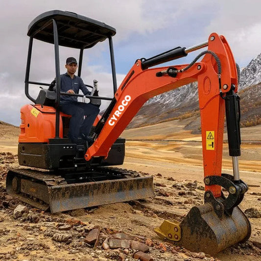 Mini Excavator 1 Ton 1.2 Ton Kubota Engine 1.5 Ton 1.8 Ton Crawler Excavator EURO 5 EPA Engine Excavator