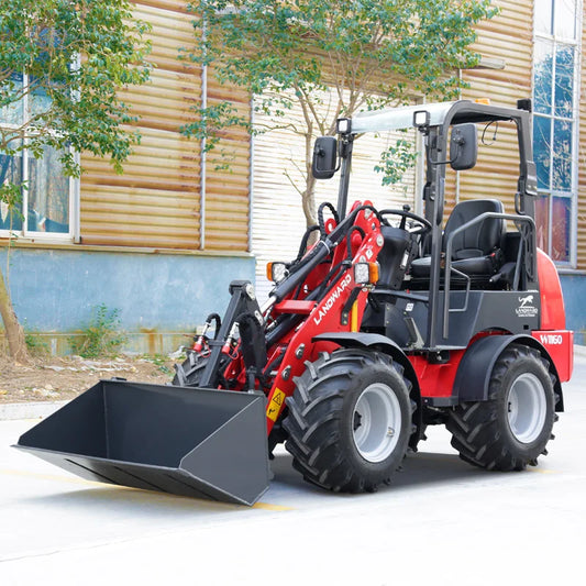 Mini loader with high efficiency and good maneuverability wheel loader  CE EPA Front End Type Wheel Mini Loader