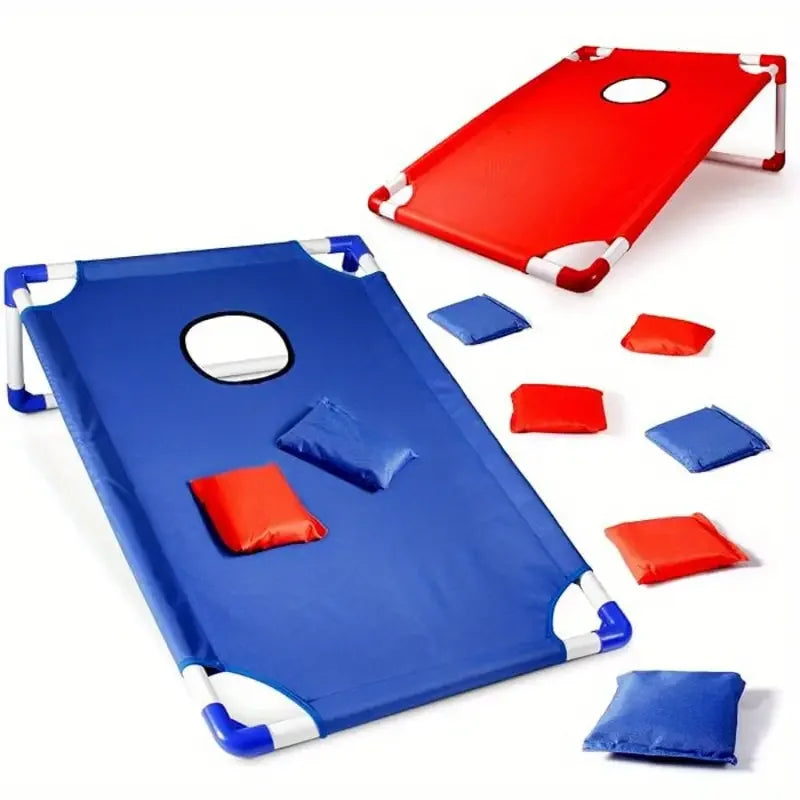 Camping game, adult family outdoor courtyard throwing game, portable corn hole set, corn hole outdoor game set