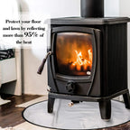 Grill Mat Fireproof Pad Flame Retardant Fiberglass Fire Blanket For Wood Burner Outdoor Picnic Barbecue Heat Insulation