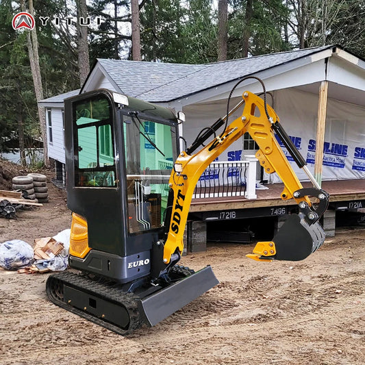 1 Ton Mini Excavator – EPA Euro Engine | Crawler Digger