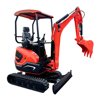 Mini Excavator with Kubota Engine – EPA/Euro 5 Compliant, Tracked, 18HP