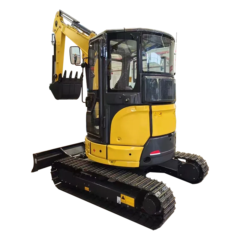 3.5 Ton Mini Backhoe Excavator – EPA Certified Crawler Digger, 25HP Strong Engine, Farm & Construction Machine