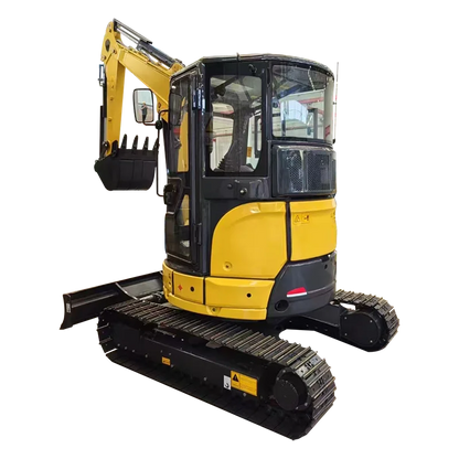 3.5 Ton Mini Backhoe Excavator – EPA Certified Crawler Digger, 25HP Strong Engine, Farm & Construction Machine
