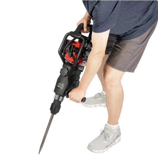 1000W Gasoline Jack Hammer – 2-Stroke Concrete Demolition & Drilling Tool (33CC)
