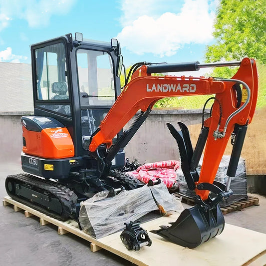 1–3 Ton Mini Excavators with Euro 5/EPA – Compact Multifunctional Diggers for Home, Farm, and Construction