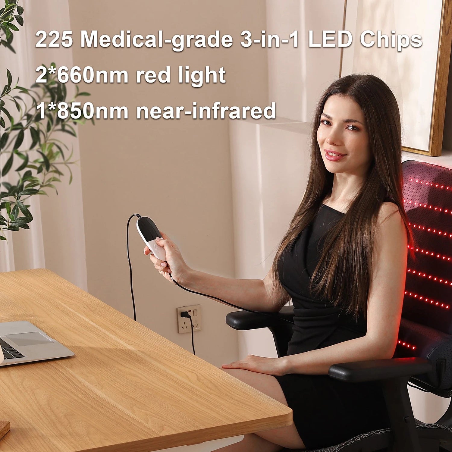 Red Light Therapy Mat with Ergonomic Neck Support & Far Infrared Heating - Full Body Pain Relief for Home & Clinical Use - 675