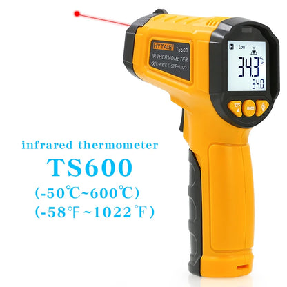 TS380 HYTAIS Infrared Non-Contact Thermometer – High-Precision Industrial Handheld Temperature Gauge (Up to 120°C+)