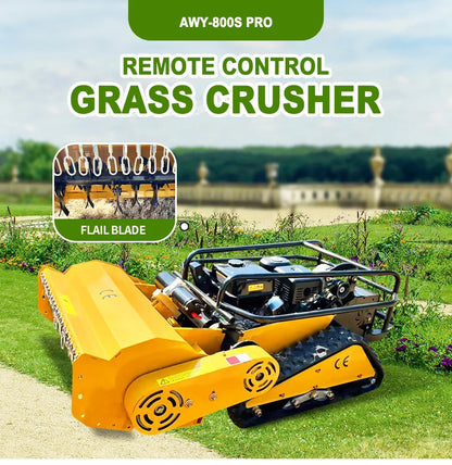 Flail Mower intelligent Remote Control for cutting width 1000mm
