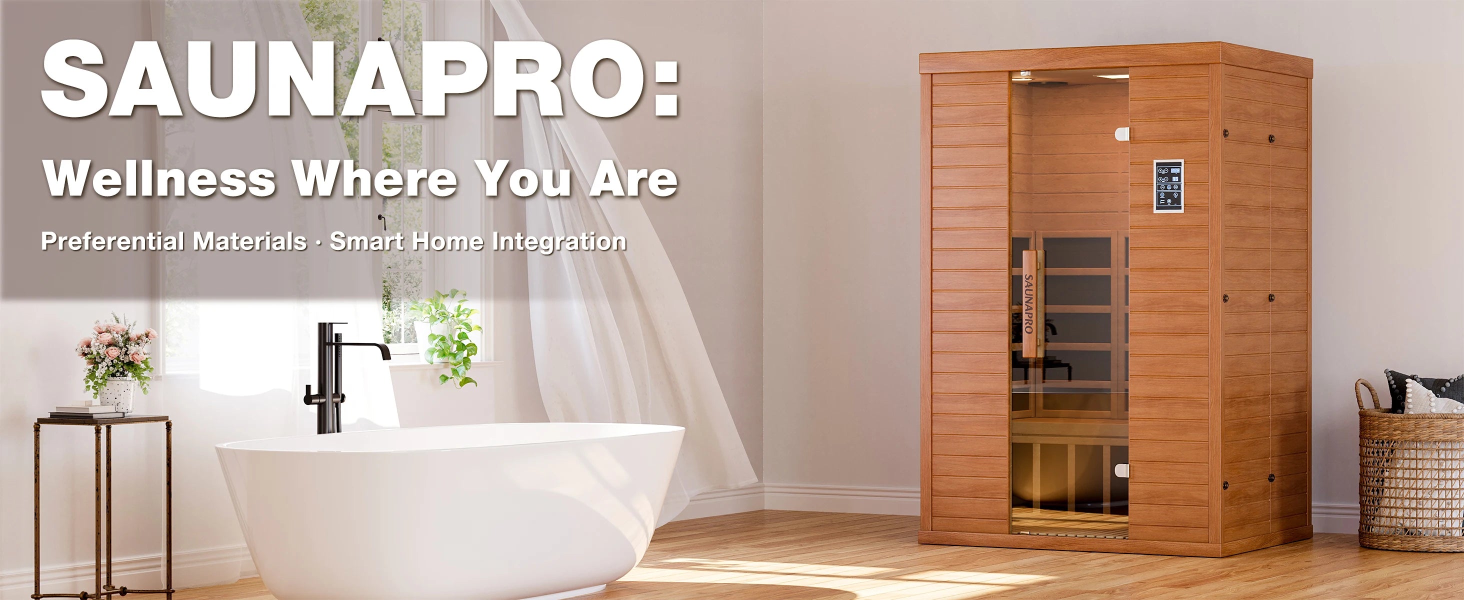 Polar Aurora 2 Person Indoor Sauna Spectrum Infrared Sauna Easy to Install w/ BT and WiFi Control 5 Heater Panels, Home and Gym