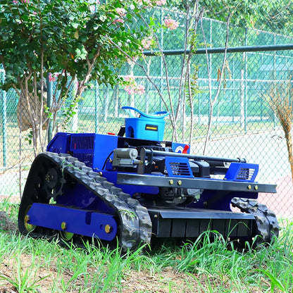Multi-Function Small Garden Machinery with Core Engine-powered Farm Mower Remote Control Crawler Lawn Mower