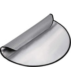 Grill Mat Fireproof Pad Flame Retardant Fiberglass Fire Blanket For Wood Burner Outdoor Picnic Barbecue Heat Insulation