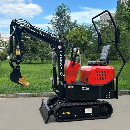 XT12 Pro Mini Excavator – 1200kg Hydraulic Crawler, 1.2 Ton Kubota/Koop Engine, EPA & CE Certified, Compact Digger