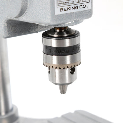 Mini Benchtop Drill Press 340W – High-Speed 3-Speed Desktop Drilling Machine (1–10mm Chuck)