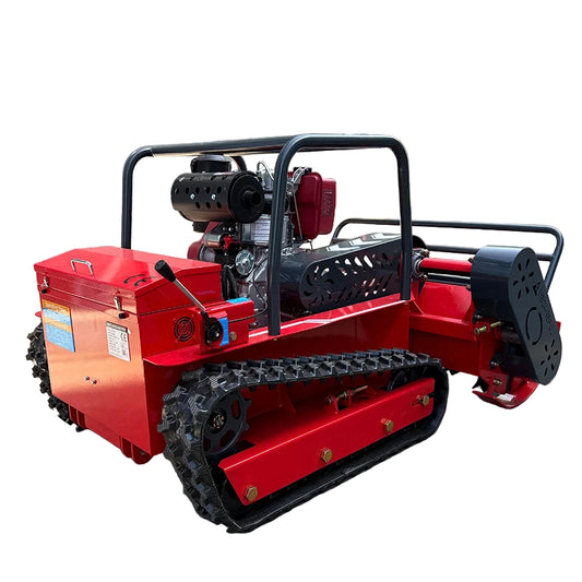 Remote Control Crawler Brush Cutter – 80cm KOOP Diesel Hybrid Mower