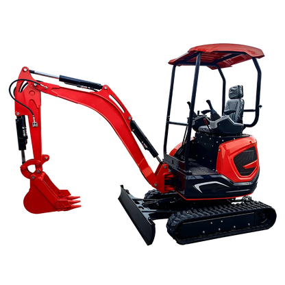 Mini Excavator with Kubota Engine – EPA/Euro 5 Compliant, Tracked, 18HP