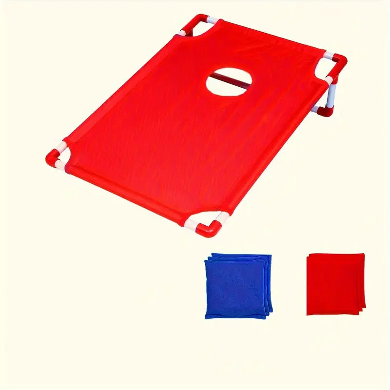 Camping game, adult family outdoor courtyard throwing game, portable corn hole set, corn hole outdoor game set
