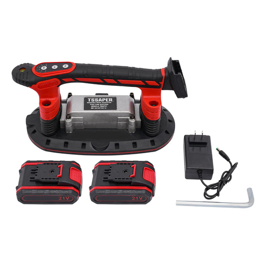 6-Speed Tile Vibration Leveling Tool with Suction Cup – Cordless Tile Laying Machine