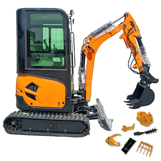 Mini Excavator 1.8 ton 2 ton  Hydraulic Mini bagger  Micro Digger Factory Kubota Small excavator