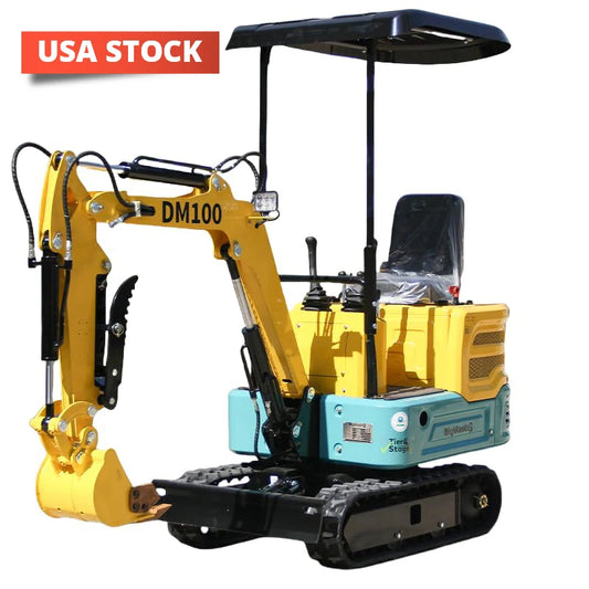 Mini Excavator 13.5HP – Compact Power with CE/EPA Certification 2025 YUCHAI