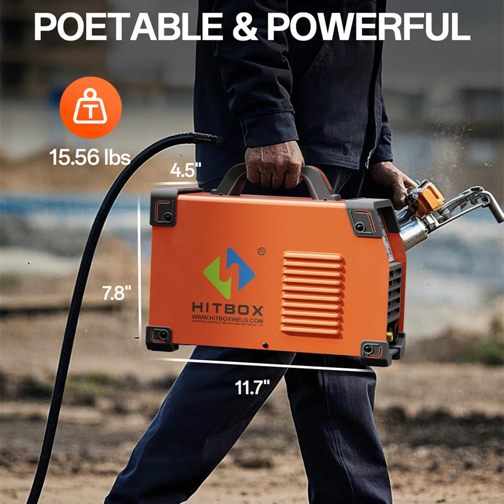 HITBOX HBT250P AC/DC TIG Welder – 200A Digital Pulse IGBT Inverter | Aluminium & Steel | MMA ARC Stick 220V