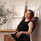 Red Light Therapy Mat with Ergonomic Neck Support & Far Infrared Heating - Full Body Pain Relief for Home & Clinical Use - 675