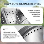 22 inch Smokeless Wood Firepit Outdoor, Black