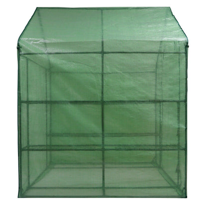 Walk In Greenhouse Garden for Planter Mini 8 Shelves 3 Tier Portable Green House